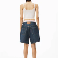 Purchase (W) Alexander Wang Tank Top Putih Crop dengan Logo. 4KC2231028-104
