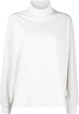 (W) 알렉산더 왕 화이트 하이넥 심플 긴소매 스웻셔츠 1CC4211543-050 Order (W) 알렉산더 왕 화이트 하이넥 심플 긴소매 스웻셔츠 1CC4211543-050