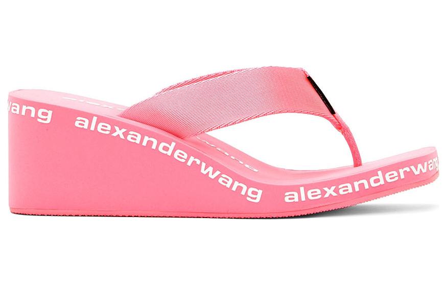 (W) Alexander Wang Wedge Flip Flop 'Neon Bubblegum' 圖 2