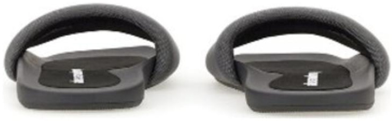 (W) Alexander Wang Adilette Hitam 'Logo Print Nylon' 30221S059068 Shop (W) Alexander Wang Adilette Hitam 'Logo Print Nylon' 30221S059068