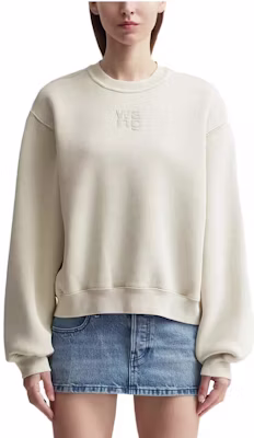 (W) 亚历山大王米色字母印花休闲卫衣 4CC3221360 Lookbook (W) 亚历山大王米色字母印花休闲卫衣 4CC3221360