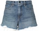 Buy (Women) Alexander Wang Bite Distressed Denim Shorts Light Blue 4D994036AD-443