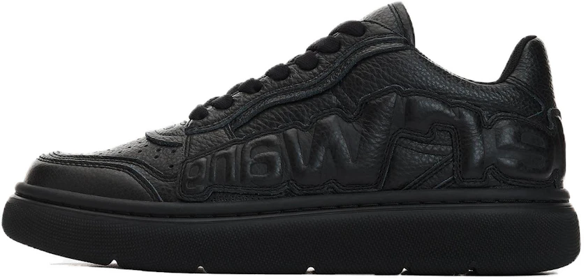(Women) Alexander Wang Black Leather Low-Top Casual Shoes 30124N031001 Buy (Women) Alexander Wang Black Leather Low-Top Casual Shoes 30124N031001