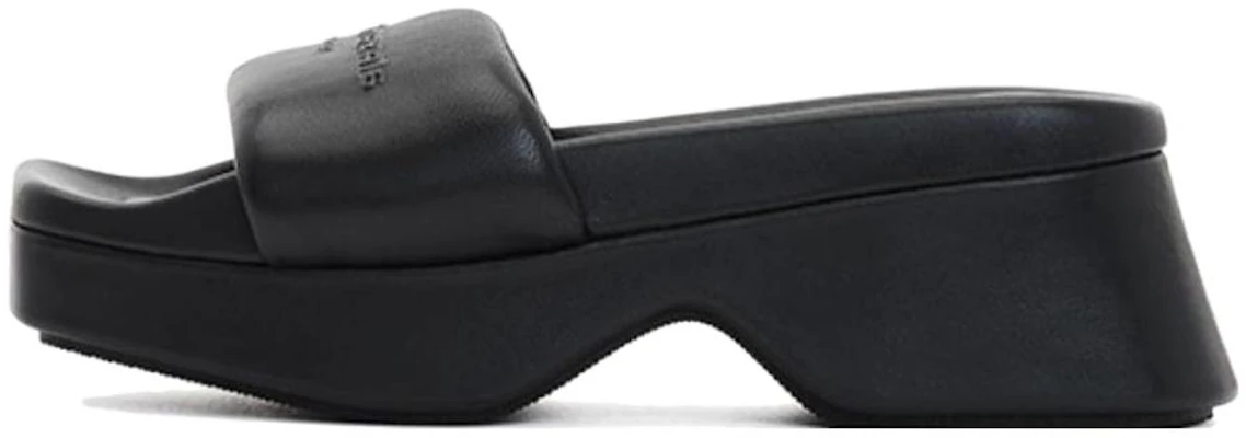 (Women) Alexander Wang Black Slide Sandals 6.5cm - Stylish and Versatile 30124S028001 Buy (Women) Alexander Wang Black Slide Sandals 6.5cm - Stylish and Versatile 30124S028001