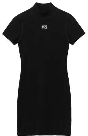 women-alexander-wang-black-tight-fit-cropped-logo-short-sleeve-dress-ss-22-4-kc-2206013-001