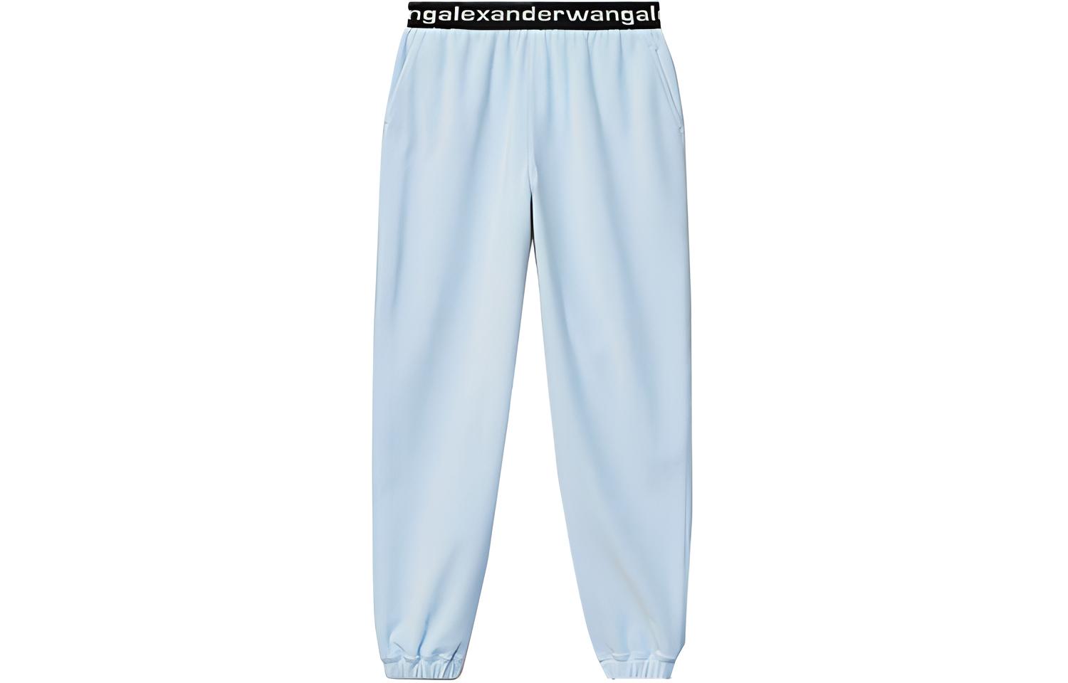 (Women) Alexander Wang Blue Stretch Corduroy Casual Pants 4CC1204024-454