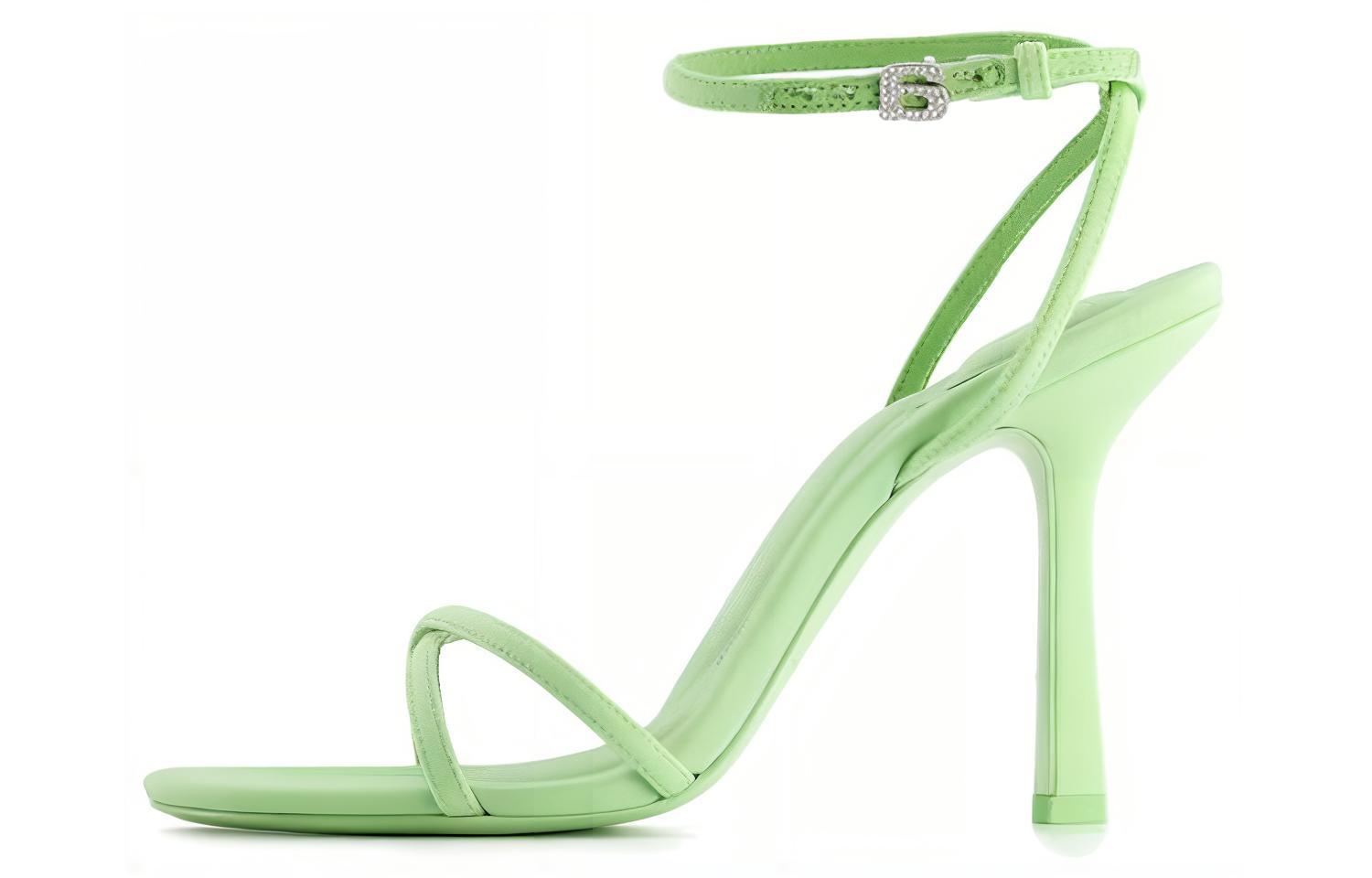 (W) Alexander Wang Buckle Fashion Sandals 'Green'