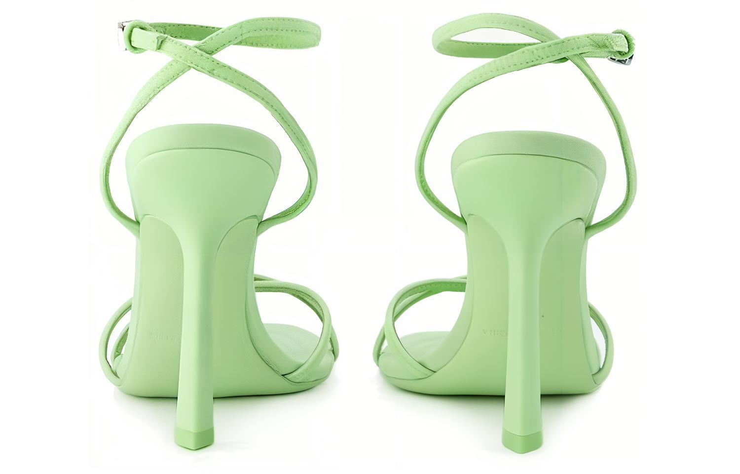 (W) Alexander Wang Buckle Fashion Sandals 'Green' 圖 4