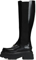 (Women) Alexander Wang Carter 'Black Leather Chelsea Boots' 30423B036001 (Women) Alexander Wang Carter 'Black Leather Chelsea Boots' 30423B036001