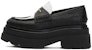 (W) Alexander Wang Carter Loafer 'Kulit Hitam Fesyen' 30323F033965