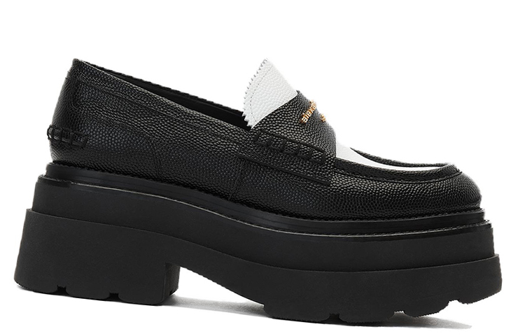 Order (W) 亚历山大·王卡特便鞋 “黑色皮革时尚” 30323F033965