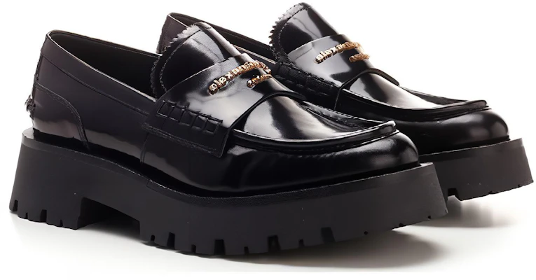 (W) Alexander Wang Carter Mocassini Lug ''Nero'' 30122F028001 Shop (W) Alexander Wang Carter Mocassini Lug ''Nero'' 30122F028001