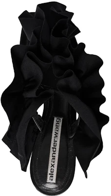 (Women) Alexander Wang Celeste 65 'Leica Pleated Trim Sandals Black' 30322S030001 Purchase (Women) Alexander Wang Celeste 65 'Leica Pleated Trim Sandals Black' 30322S030001