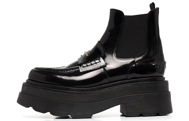 Buy (W) Bota Chelsea Alexander Wang 'Logo Negro' 30322B022001