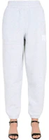 Order (W) Alexander Wang Seluar Jogger Rendah Logo Klasik Kelabu 4CC1204061-050
