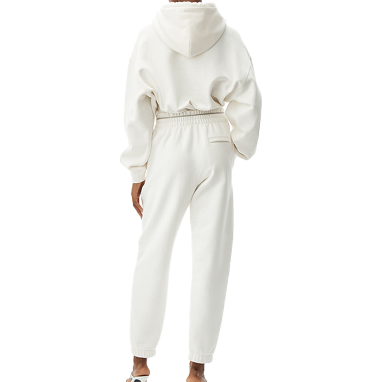 Shop (W) Alexander Wang Celana Panjang Logo Klasik Putih 4CC1204061-100