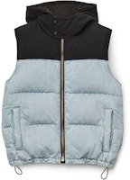 (Women) Alexander Wang Colorblock Quilted Vest Mixed Fabric 4DC1212811-281 (Women) Alexander Wang Colorblock Quilted Vest Mixed Fabric 4DC1212811-281