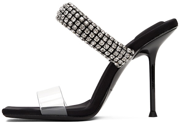 (Women) Alexander Wang Crystal Embellished Clear Strap Sandals 'Black' 30421S002001 Buy (Women) Alexander Wang Crystal Embellished Clear Strap Sandals 'Black' 30421S002001