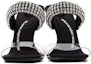 Lookbook (W) Sandal Bertali Jernih dengan Hiasan Kristal Alexander Wang 'Hitam' 30421S002001