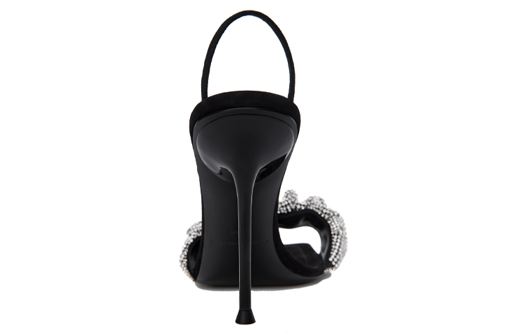 (W) Alexander Wang Crystal Headband Sandals 'Black' 圖 5
