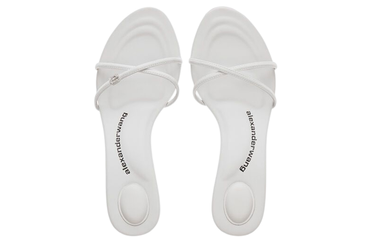 (W) Alexander Wang Dahlia 50 Sandal 'White Goat Skin' 圖 2