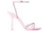 Order (W) Alexander Wang Dahlia Mule 'Tumit Jelas Merah Jambu' 30422S006659