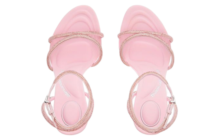 Lookbook (Women) Alexander Wang Dahlia Mule 'Pink Clear Heel' 30422S006659