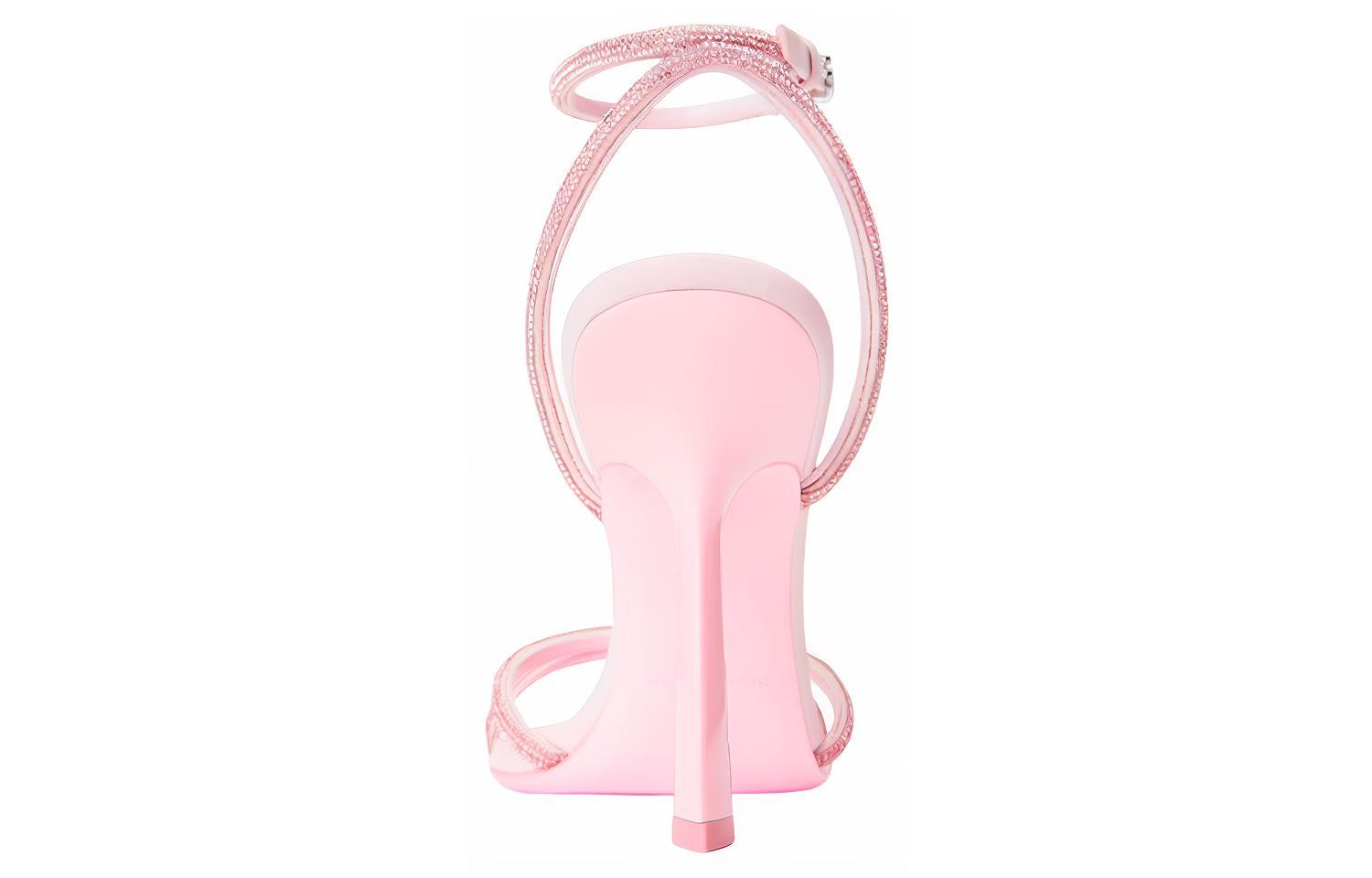 Shop (Women) Alexander Wang Dahlia Mule 'Pink Clear Heel' 30422S006659