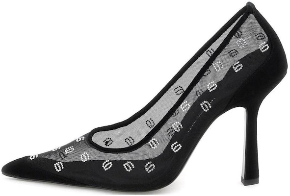 (W) Alexander Wang Delphine 黑色水晶网尖头高跟鞋 30223P009001 Buy (W) Alexander Wang Delphine 黑色水晶网尖头高跟鞋 30223P009001