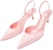 (W) Alexander Wang Delphine 'Stiletto Merah Jambu Muda' 30123P013671