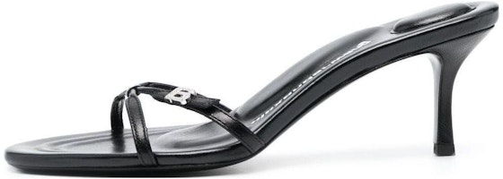 (Women) Alexander Wang Dhalia 47mm Leather Mules 'Black Stiletto' 30323S021001 (Women) Alexander Wang Dhalia 47mm Leather Mules 'Black Stiletto' 30323S021001