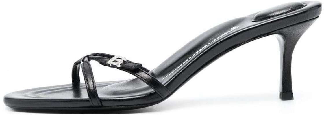 (Women) Alexander Wang Dhalia 47mm Leather Mules 'Black Stiletto' 30323S021001 Buy (Women) Alexander Wang Dhalia 47mm Leather Mules 'Black Stiletto' 30323S021001