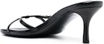 Shop (W) Alexander Wang Dhalia 47mm Kasut Kulit 'Black Stiletto' 30323S021001