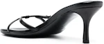 Shop (Women) Alexander Wang Dhalia 47mm Leather Mules 'Black Stiletto' 30323S021001