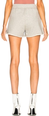 (W) Alexander Wang Seluar Pendek Denim Pleated Distressed dengan Poket 4D994123AD Shop (W) Alexander Wang Seluar Pendek Denim Pleated Distressed dengan Poket 4D994123AD