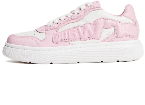 (Women) Alexander Wang Embossed Logo Pink Low-Top Leather Sneakers for Women. 30324S069972 Buy (Women) Alexander Wang Embossed Logo Pink Low-Top Leather Sneakers for Women. 30324S069972