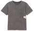 Buy (Women) Alexander Wang Essential Printed Logo Foam Detail T-Shirt SS24 Dark Grey 4CC3221357-011