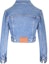 Lookbook (Women) Alexander Wang Faded Button-Up Cropped Denim Jacket Women’s Blue Long Sleeve 4DC1242212-482A
