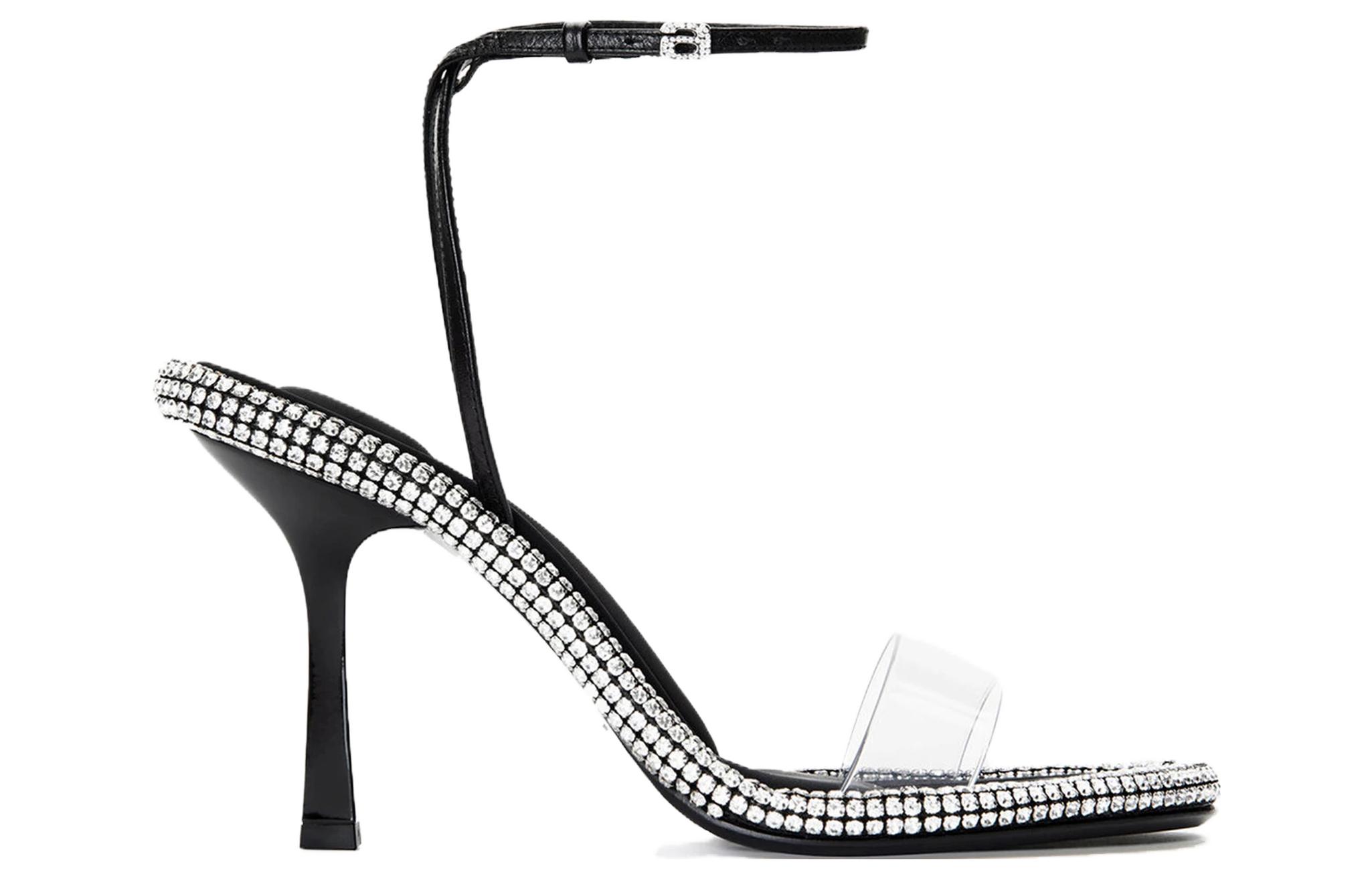 (W) Alexander Wang Fashion Slide 'Black' 'Nima Cut-Out Heel' 圖 2