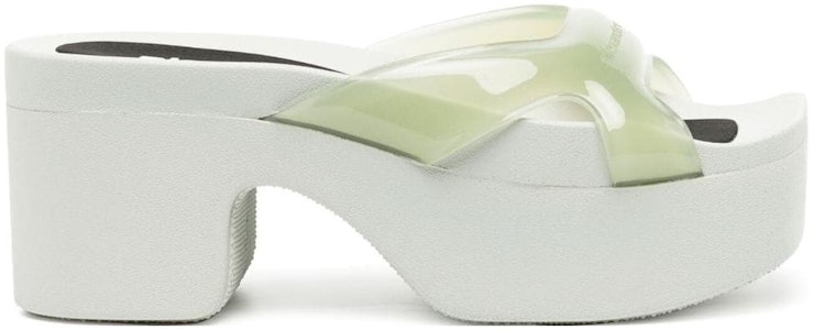 (W) 亚历山大·王白色露趾厚底高跟时尚拖鞋 30223F033078 Order (W) 亚历山大·王白色露趾厚底高跟时尚拖鞋 30223F033078