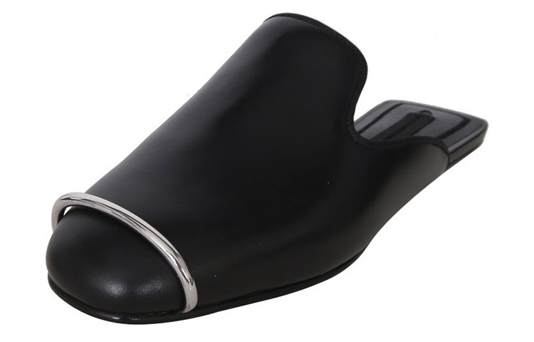 Order (W) Sandal Datar Kulit Hitam Alexander Wang 3099F0080L-001