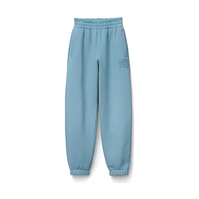 (Women) Alexander Wang Foundation Classic Logo Sweatpants Stone Blue 4CC1204061-451