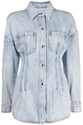 (W) アレキサンダー ワン FW21 ブルーデニムジャケット 1WC3211474-270 Order (W) アレキサンダー ワン FW21 ブルーデニムジャケット 1WC3211474-270