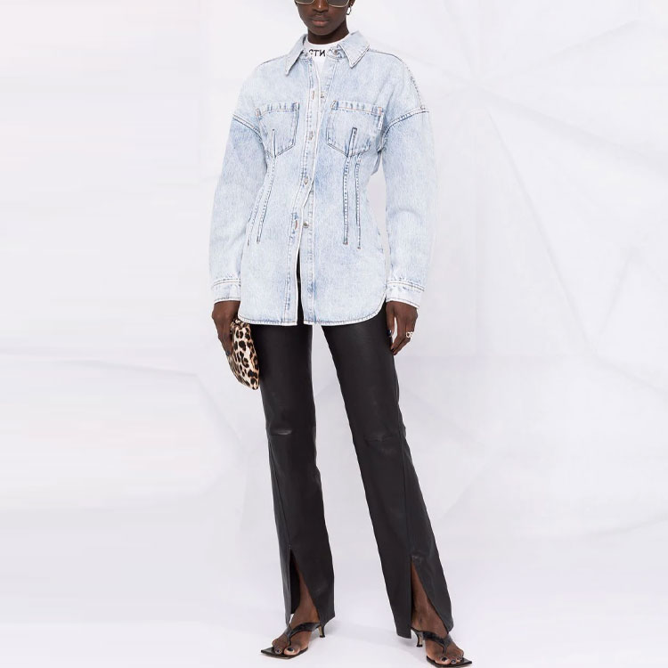 Lookbook (W) アレキサンダー ワン FW21 ブルーデニムジャケット 1WC3211474-270