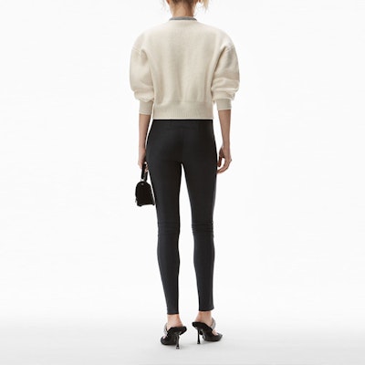 (W) 알렉산더 왕 FW21 크리스탈 프론트 울 캐시미어 스웨터 화이트 1KC4213054-106 Shop (W) 알렉산더 왕 FW21 크리스탈 프론트 울 캐시미어 스웨터 화이트 1KC4213054-106