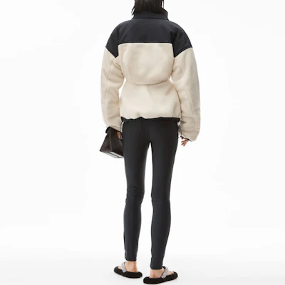 (W) Alexander Wang FW21 Jaket Fleece Panel Putih 1CC4212307-118 Shop (W) Alexander Wang FW21 Jaket Fleece Panel Putih 1CC4212307-118