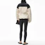 Shop (W) Alexander Wang FW21 Jaket Fleece Panel Putih 1CC4212307-118