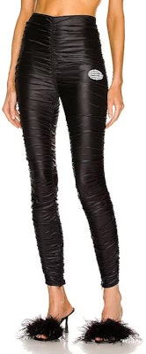 (W) 알렉산더 왕 FW21 하이웨이스트 플리츠 레깅스 여성 블랙. 1CC1224427-001 Cheap (W) 알렉산더 왕 FW21 하이웨이스트 플리츠 레깅스 여성 블랙. 1CC1224427-001