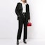 Lookbook (W) Pantalones Negros Mujer Tiro Alto Pierna Recta Alexander Wang FW21. 1WC1204227-001