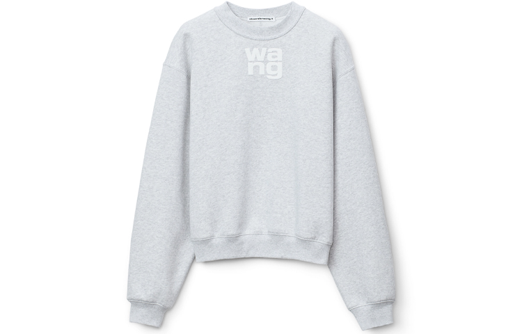 Order (W) アレキサンダーワン FW21 レイヤードロゴ フォームスウェットシャツ グレー 4CC3211285-050